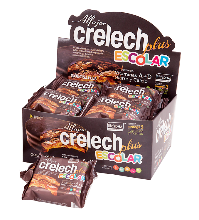 Alfajor Escolar Crelech Plus