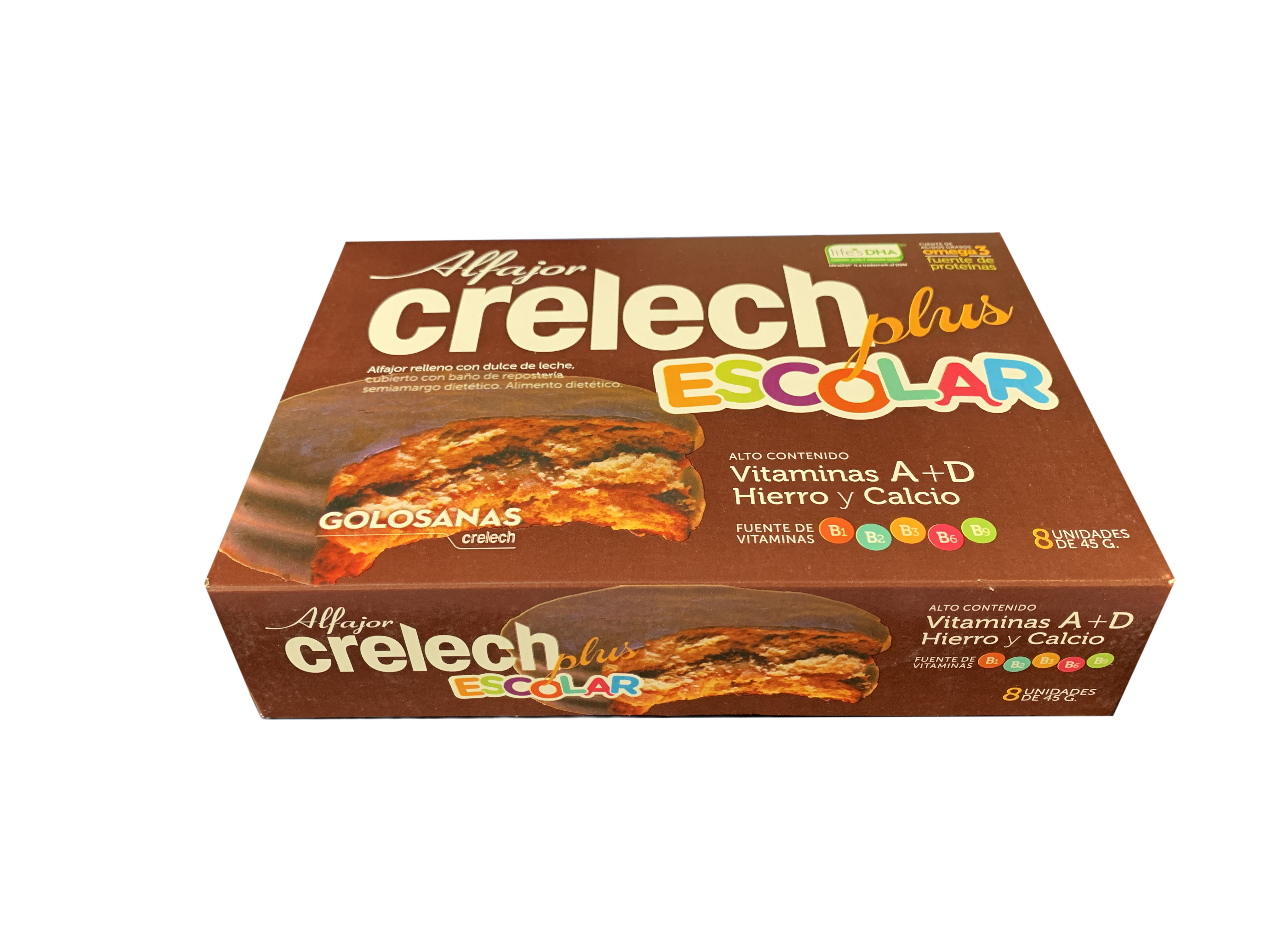 Estuche de alfajores Escolar Crelech Plus
